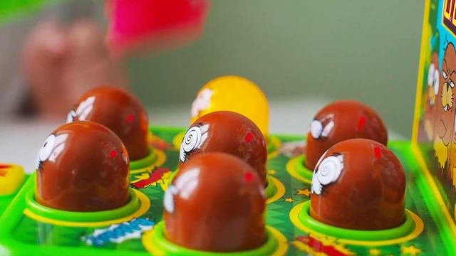 Поймай крота. Настольная игра #игрыдлявсейсемьи
