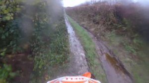 South Molton ride 1/12/18 very wet lane