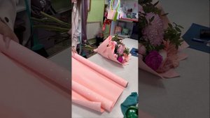 Упаковка букета)