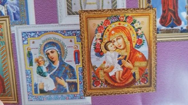 Вышивка бисером и бусинами. Иконы от Оланта/Образа в каменьях #вышивка #бисером #вышивкаикона смотреть онлайн