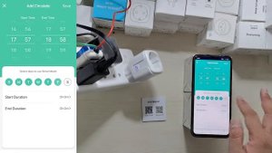 Умная розетка Zigbee Wi Fi 16 А