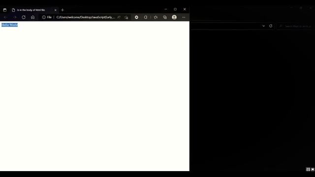 Introduction to JavaScript | What Are The Ways To Write JavaScript in Html file