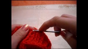 МК Новогодние пинетки (вязание крючком)