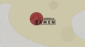 Промо видео ролик для компании Godzilla Ramen