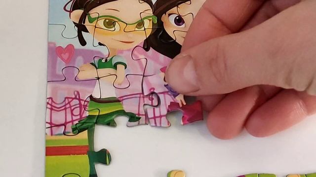 Мимимишки и др. Собираем пазлы с героями любимых мультфильмов канала Мульт. Видео для детей.