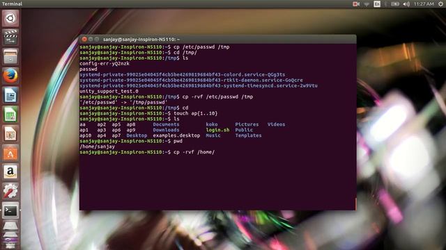 Shell Scripting Tutorial.:4 Copy,move,rename File or Folder смотреть онлайн