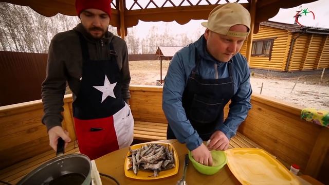 Вкусная жареная мойва. Рыба в кляре во фритюре