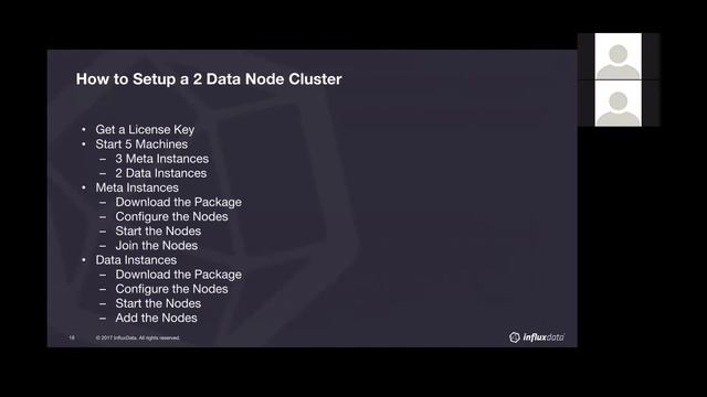 How to Install an InfluxDB Enterprise Cluster | Getting Started [3 of 7] смотреть онлайн