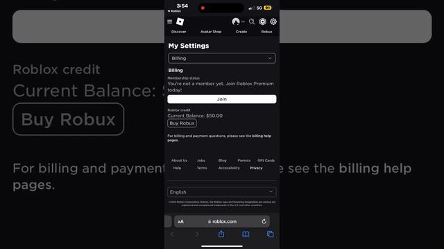 (Roblox) How to convert credit into robux on mobile
