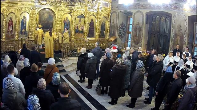 19.11.2023.Часы.Поздняя Литургия.Прп.Варлаама Хутынского. смотреть онлайн