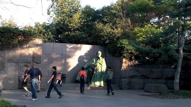 Franklin Delano Roosevelt Memorial - (1 ) - Washington DC. смотреть онлайн