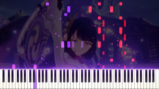 Genshin Impact 2.0 OST - Inazuma Piano Suite (Part 1) | [Piano Cover] (Synthesia)「ピアノ」 смотреть онлайн