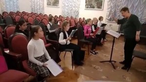 Открытый урок по хору, 2 класс.