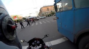 Омск | На мотоцикле по улицам города. Покатушки с ветерком...