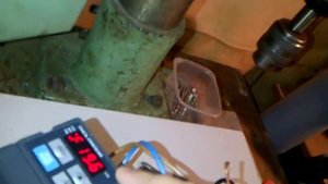 первый запуск сверлильного станка с частотником