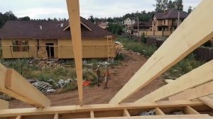 Строим кришу как пилить доску под нужным углом