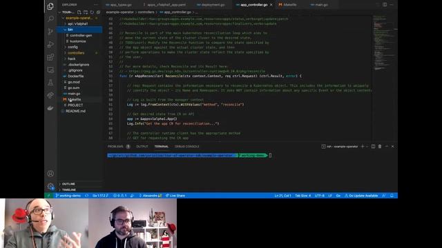 12. CNCLinz - Alexandre Menezes & Yuri Oliveira Sá - A Tour of Operator-SDK смотреть онлайн