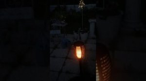 Освещение сада светильниками на солнечных батареях