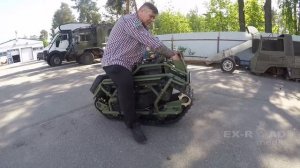 Новый, компактный мини вездеход ХОМЯК