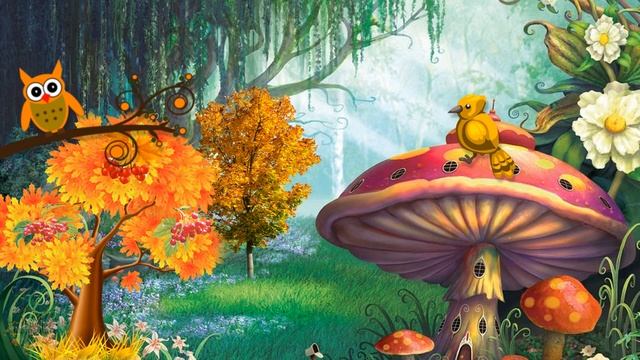 Золотая осень в лесу Мультфильмы для детей и для взрослых