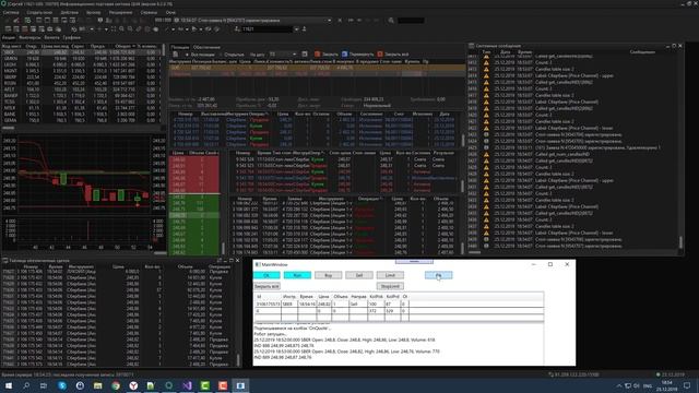 Price channel. Индикаторы Quik. Торговые роботы на языке С#. QUIK Sharp. смотреть онлайн