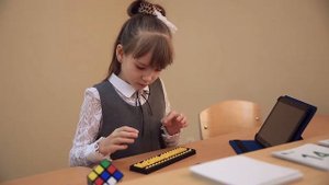 Умножение на абакусе.