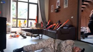 LTT Game Nerf War : Couple Warriors SEAL X Nerf Guns Fight Mr Zero Crazy With Three Magic Skulls