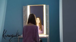 Сравнение нашего Beauty Зеркала с подсветкой и гримерного зеркала с лампочками в Москве