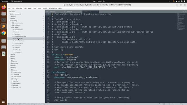 Generate Developer Community Application with Rails 7