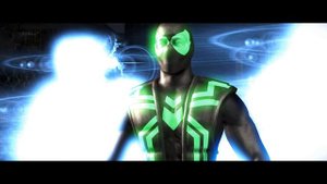 Mortal Kombat XL - Big Time Spider-Man Triborg Costume Skin Mod Performs Intros On Alll Stages