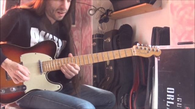 COWBOYS FROM HELL guitar solo - PANTERA смотреть онлайн