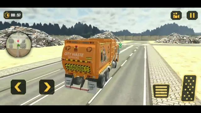 Truk sampah offroad: Dump truck driving game | GAMEPLAY part 2 смотреть онлайн