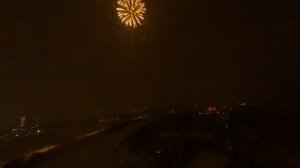 Новогодний салют #FPV Съёмка