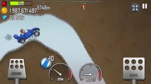 Прохождение (Passage) Hill Climb Racing ДО  49000m RECORD!!! Часть 1