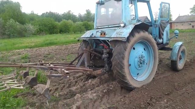 #ТРАКТОР МТЗ-80# ОКУЧИВАНИЕ КАРТОФЕЛЯ ОКУЧНИК С БОРОНОЙ# СОВЕТУЕМ ПРОСМОТРЕТЬ# смотреть онлайн