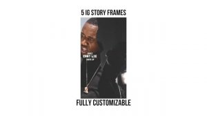 10 Instagram Music Video Frame Templates!