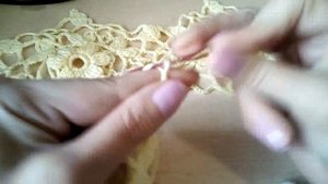 Очень красивый шестиугольный мотив крючком.Very Very beautiful CROTHET hexagonal motif.mp4