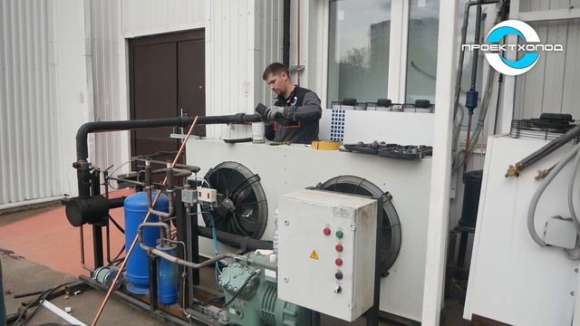 Климатическая установка с системой охлаждения 2000м3