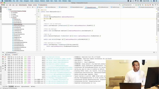 46 - Complete Application in Spring Boot User and Employee profile смотреть онлайн
