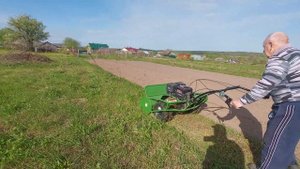Как Тесть новой косилкой Вездекос ТС-1000 работал. Первый выезд!