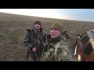 Охота на зайца.
