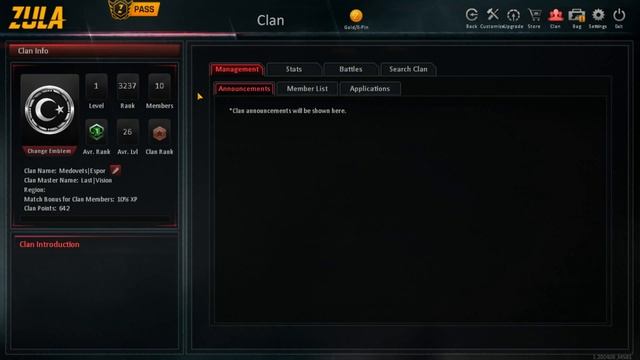 Zula Europe: My Profile, Sets, Rank, Pass, Customization, Clan and Bag смотреть онлайн