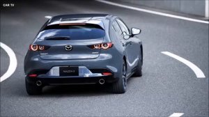 Mazda 3 2020 Хэтчбек и Седан Экстерьер салона и Драйв