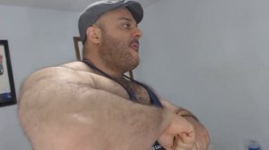 BullMusceJoe TankTop Flexing Muscle Bear