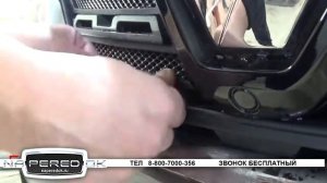 Процесс установки защиты радиатора без снятия решетки  бампера на  Renault Kaptur 2020- NAPEREDOK.R