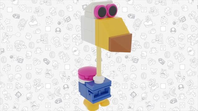 New Lego SUPER MARIO 3D WORLD SUPER BELL HILL! Expansion Set | Custom Mario Set смотреть онлайн