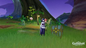 РОСКОШНЫЙ СУНДУК, ОАЗИС ВУРУКАША, СОБЕРИТЕ ДЕНДРО ЧАСТИЦЫ 78 ШТУК ► GENSHIN IMPACT 3.6