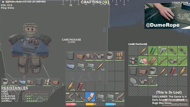 Раст теперь в Роблокс! Ранний обзор Fallen Remastered Roblox смотреть онлайн