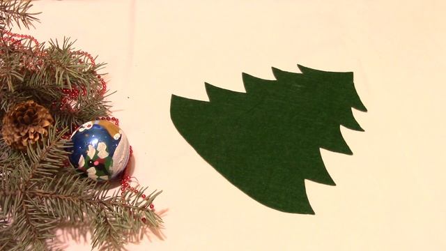 Новогодний декор-Держатель для столовых приборов смотреть онлайн