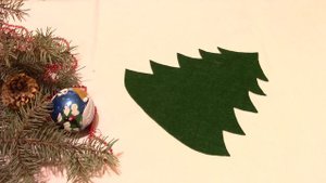 Новогодний декор-Держатель для столовых приборов